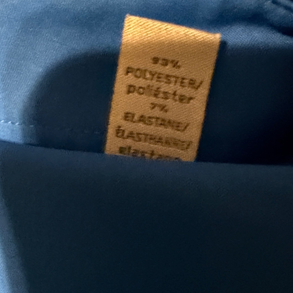 Men's Blue Dress Shirt - Picture 5 of 6